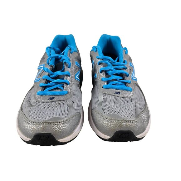 New Balance Womens Running Shoes US Size 8.5 Grey Blue Mesh Comfort Fit jh1782 - Picture 12 of 13